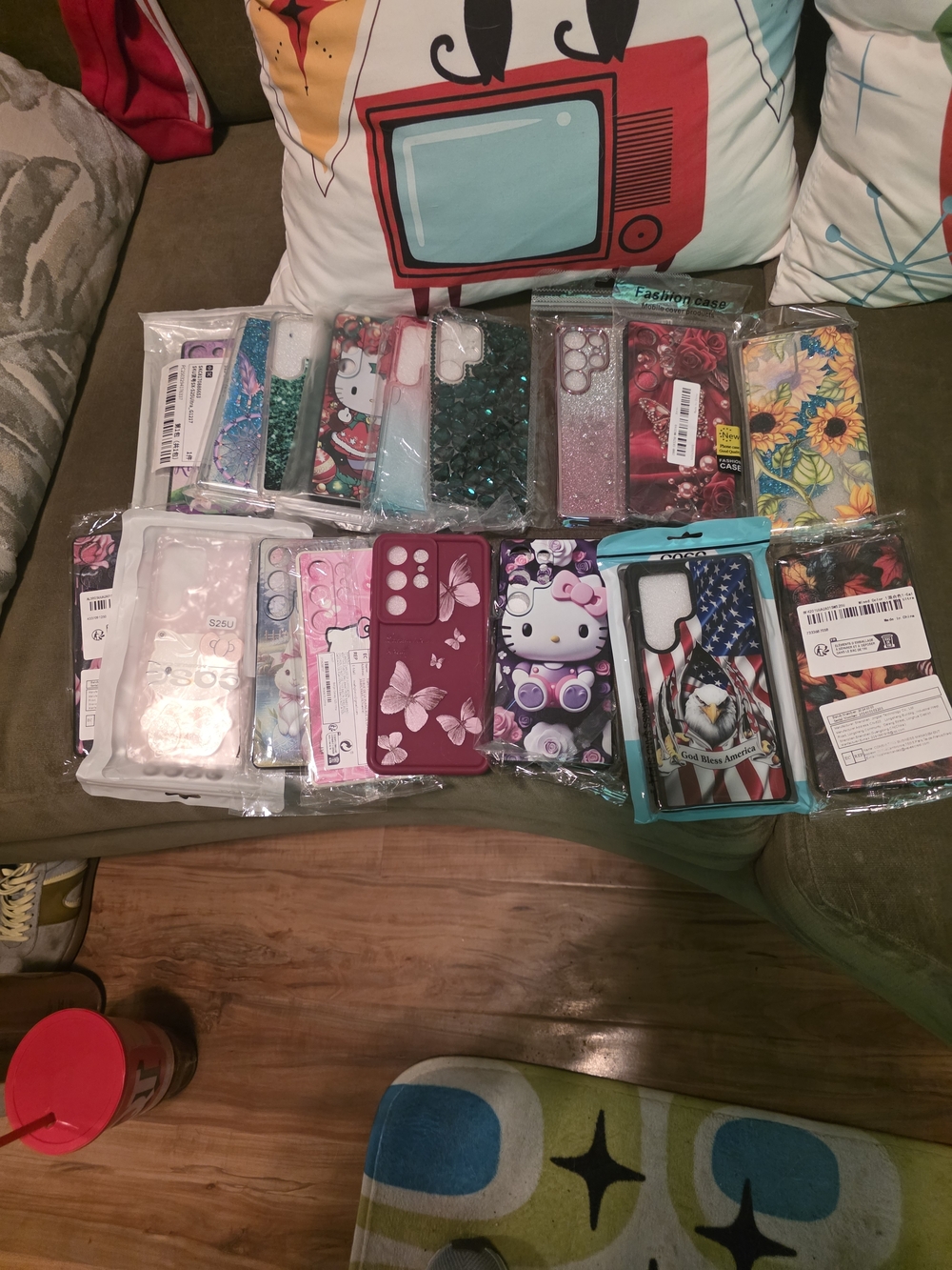 Assorted Decorative Phone Case Pack - For Samsung Galaxy 25 Ultra
